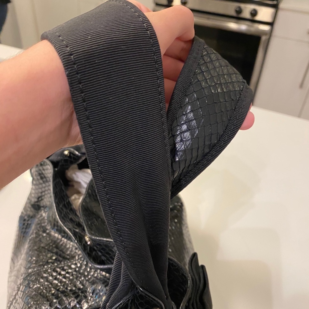 Ferragamo Miss Vara Python Bow Bag - image 4